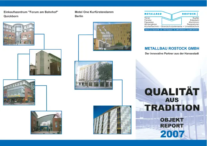 Bauvorhaben 2007